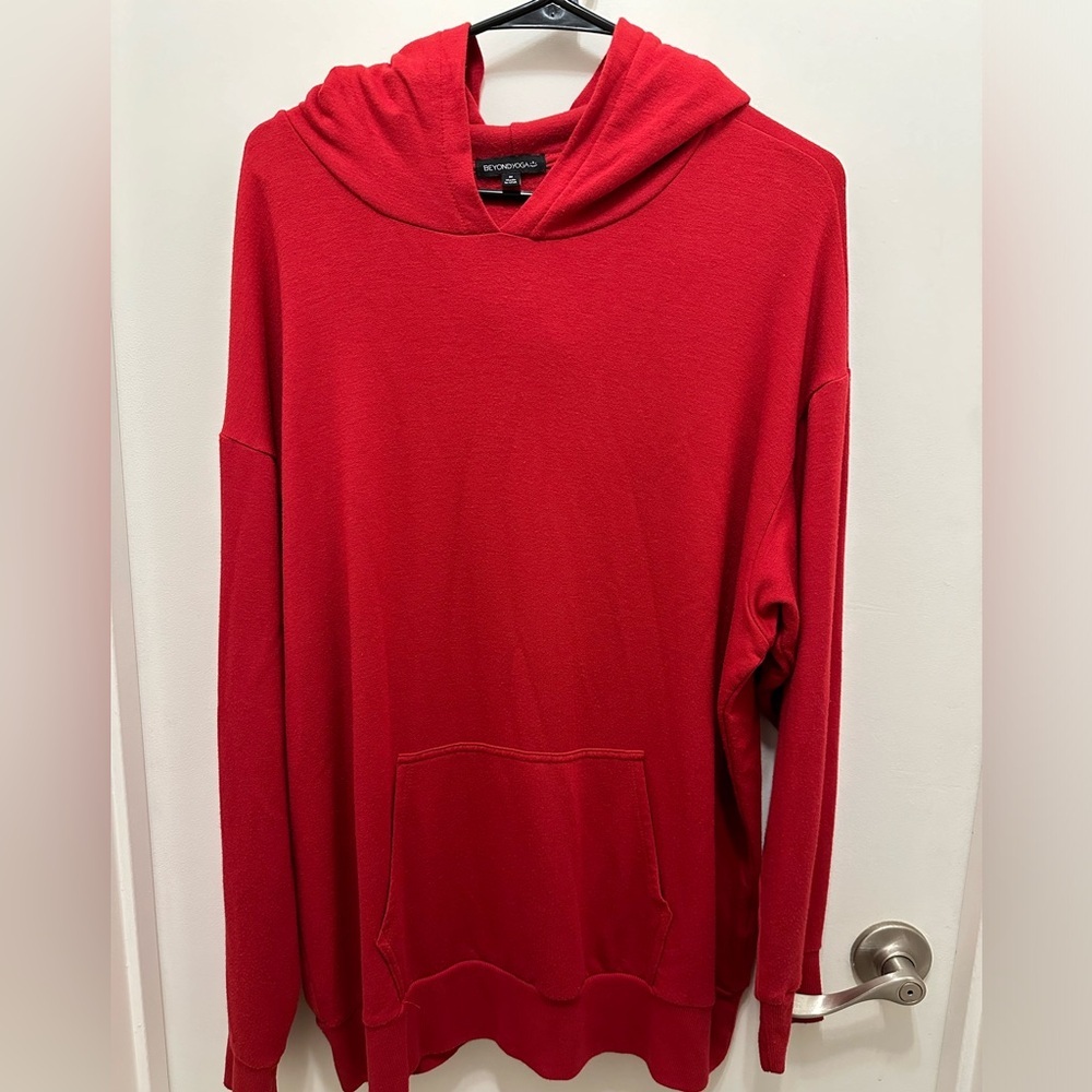 Beyond Yoga Red Hoodie